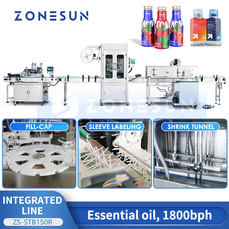 ZONESUN автоматическая машина для розлива бутылок