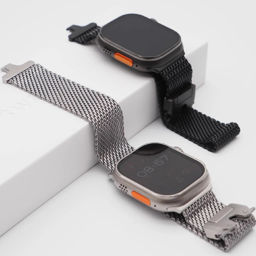 Titanium Milanese Loop Watch Straps - Premium Design
