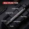Titanium Pocket Pry Bar,EDC Keychain Carabiner Multitool Prybar Outdoor Tool Heavy Duty,Key Chain Gadgets for Men (Ti Pry Bar) 4