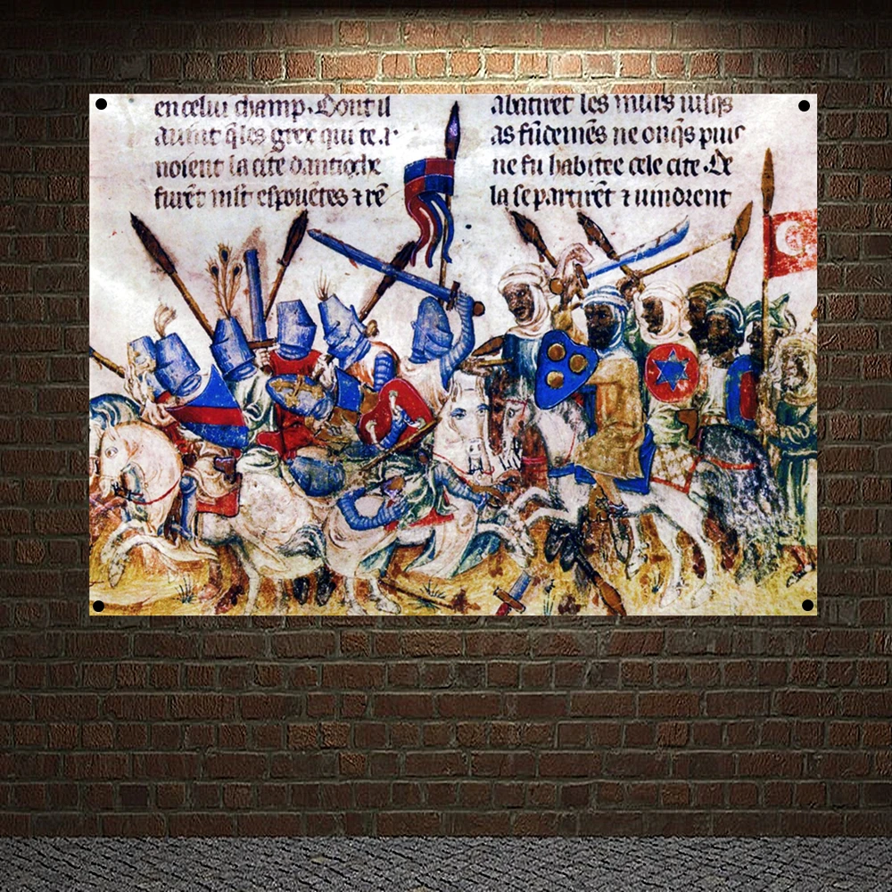 

Knights Templar Posters Wall Art Knights Templar Armor Retro PostersCanvas Painting Home Decoration Ornaments Mural Wall Sticker