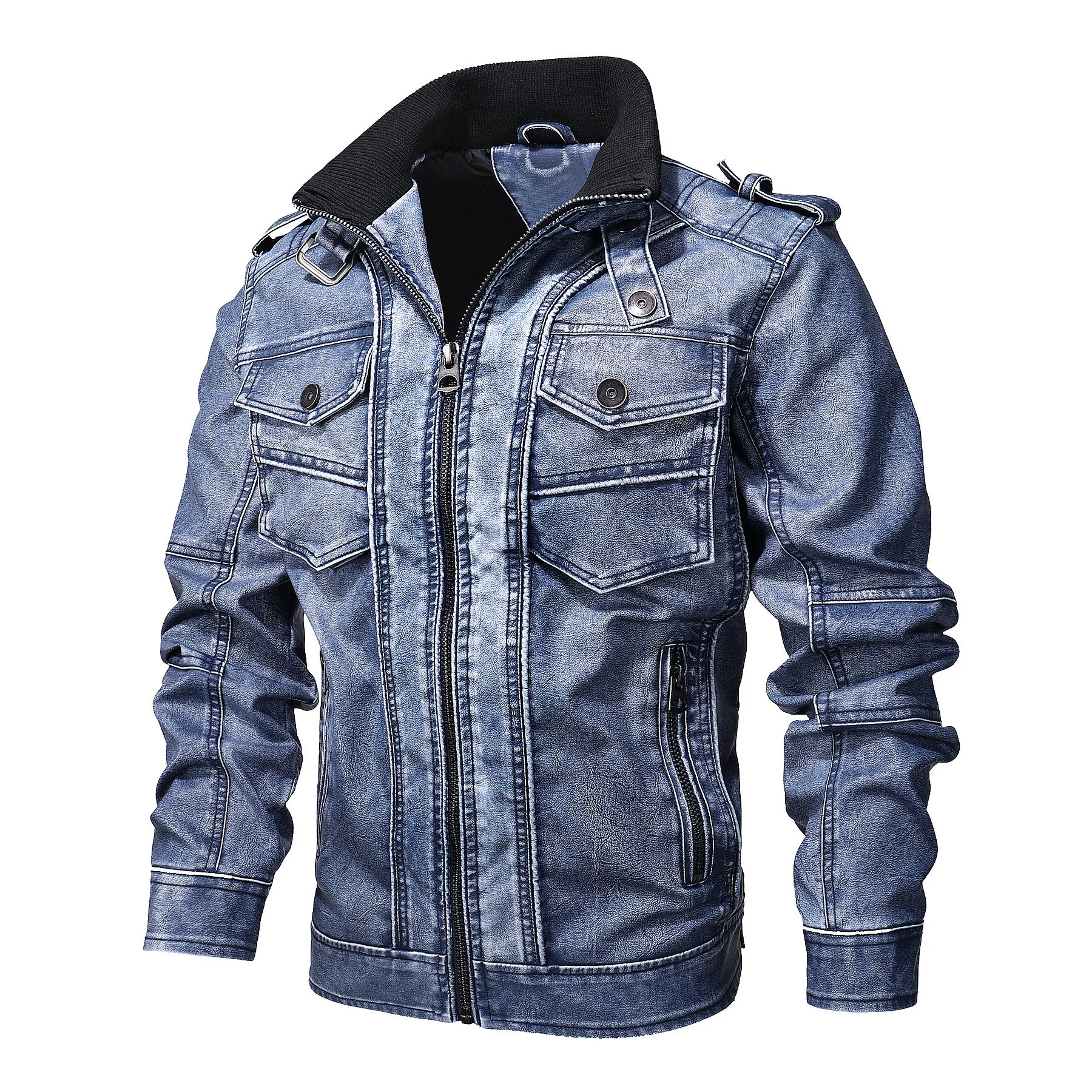 Dark Pgs™ Leather Jacket
