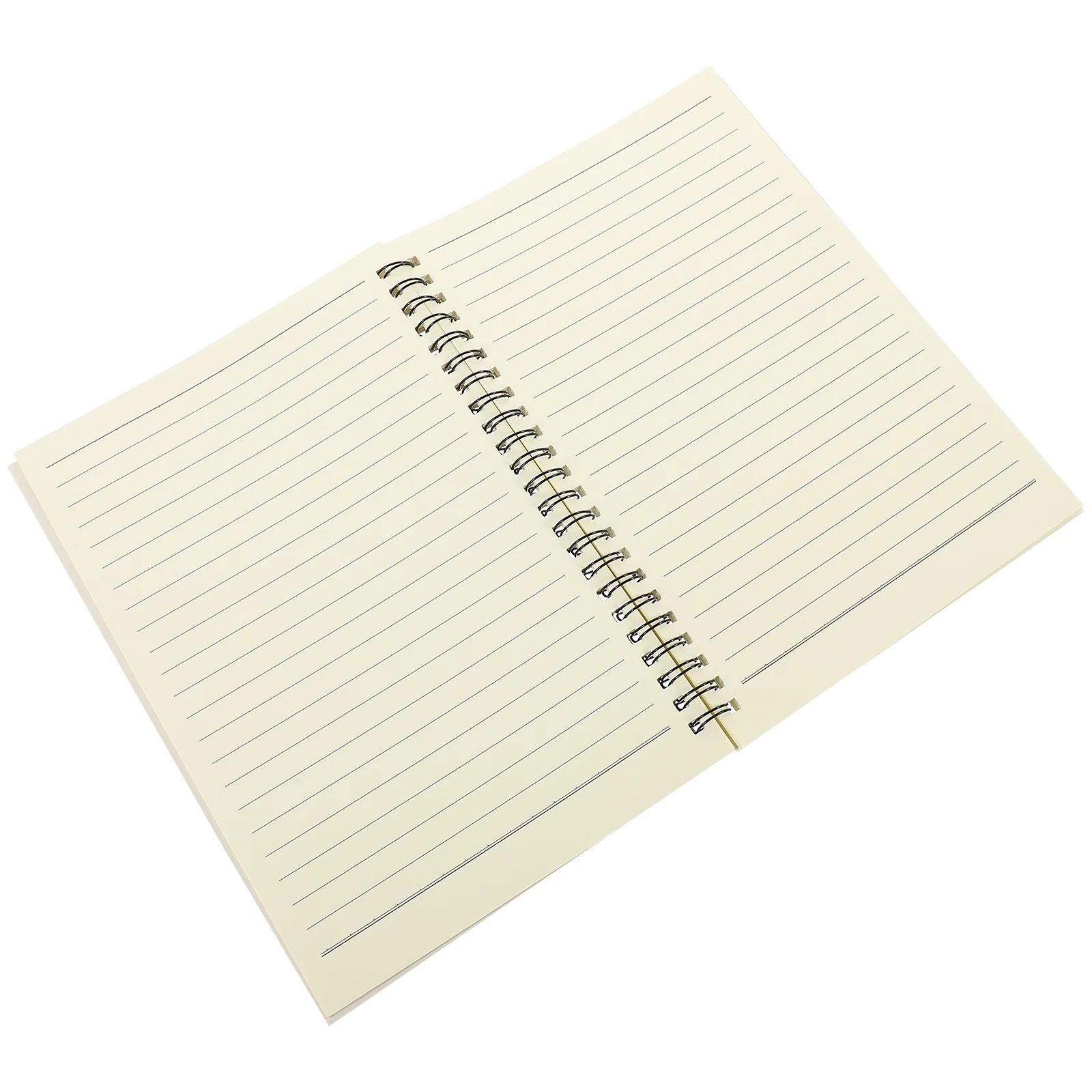 

White Notebook Thermal Transfer Blank Spiral for Kids Small Notebooks Notes Paper Heat Student