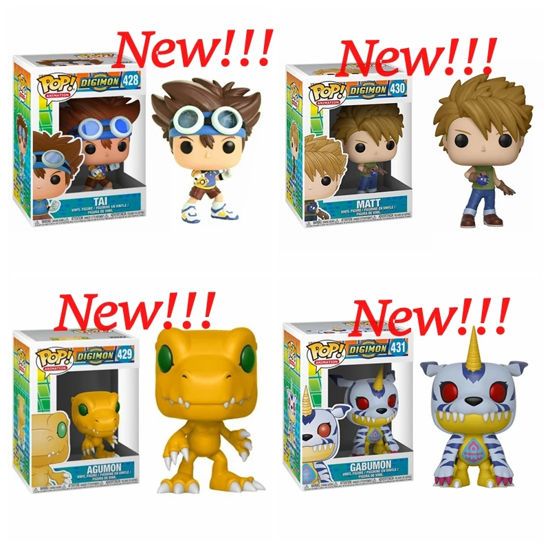 Funko Pop Action Figures Digimon Action Figure Collection Model