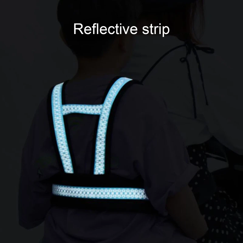 Child Motorcycle Safety Belt Harness Baby for Carrier for Seat Adjustable Breathable Safety Belt Kids Attached to Ad A2UB