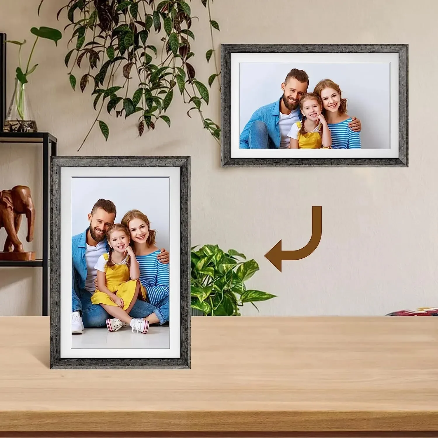 Description Picture 6 of itemDigital Picture Frame Farmeo 10.1Inch 32GB Smart WiFi Digital Photo Frame with 1280x800 IPS HD Touch Screen For Family Xmas Gift