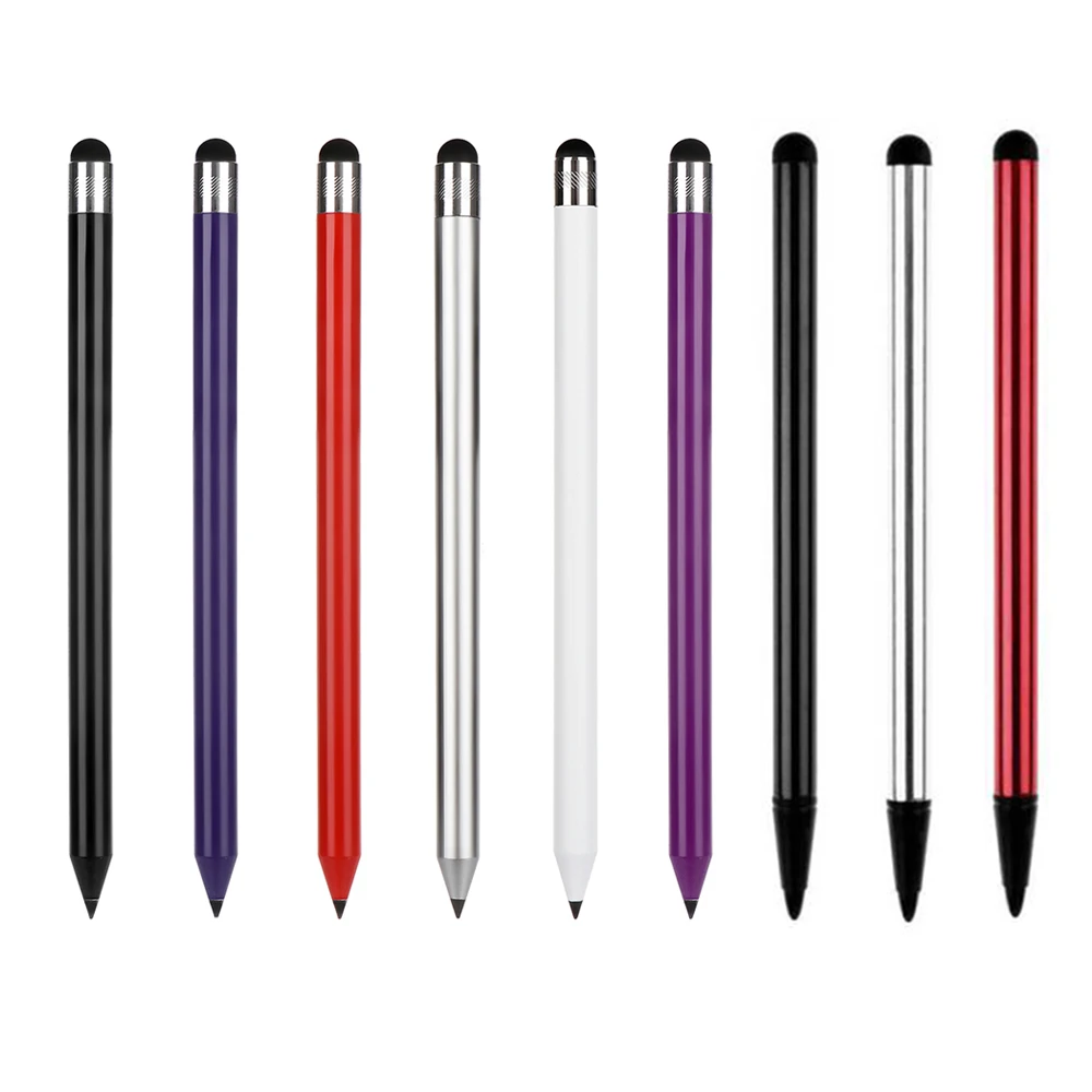 

Hot Sale Universal 2 in 1 Stylus Pen Drawing Tablet Capacitive Screen Caneta Touch Pen Smart Electronics Pencil Accessories