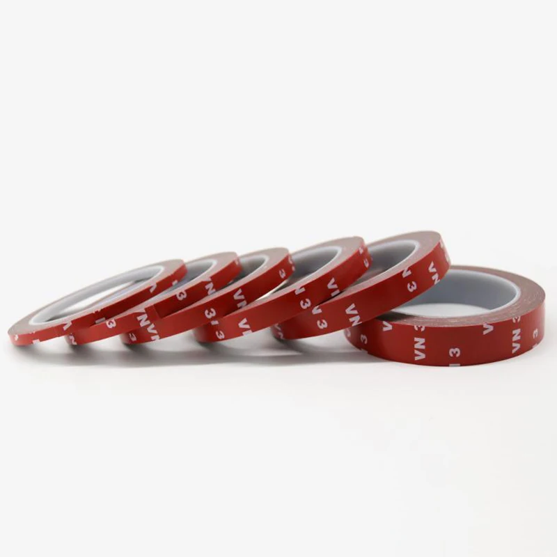 3 Meters 3-60mm Double Sided Tape Strong Permanent Acrylic Foam Adhesive Car Home Indoor High Temperature