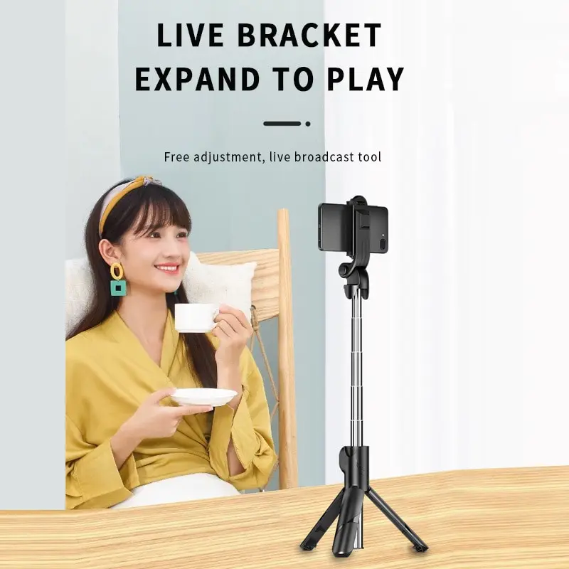 Bluetooth Selfie Stick Xt02p Horizontal and Vertical Shooting Mobile Phone Integrated Live Broadcast Bracket Selfie Stick selfie stick cell phone selfie stick smartphone selfie stick