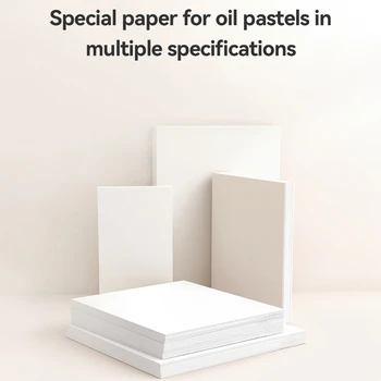 50 Fogli di Carta da Disegno per Pastelli a Olio, Gessetti, Pennarelli, Pittura, 300/200gsm, Carta Pesante per Studenti, Fai-da-Te, Artigianato, Materiali Artistici