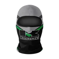 New Kawasaki Bike Ice Silk Head Cover, Motorcycle Sunscreen Mask, Motorcycle Helmet Head Cover 2