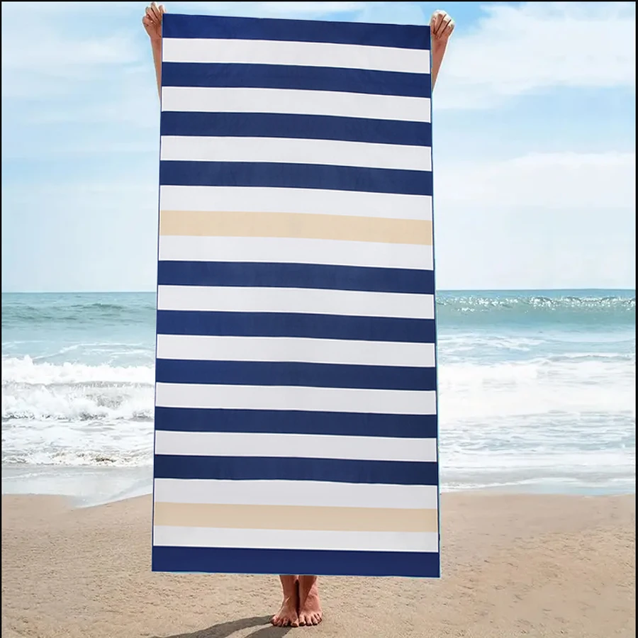 Toalla de playa de microfibra antiarena muy absorbente_voghion.com