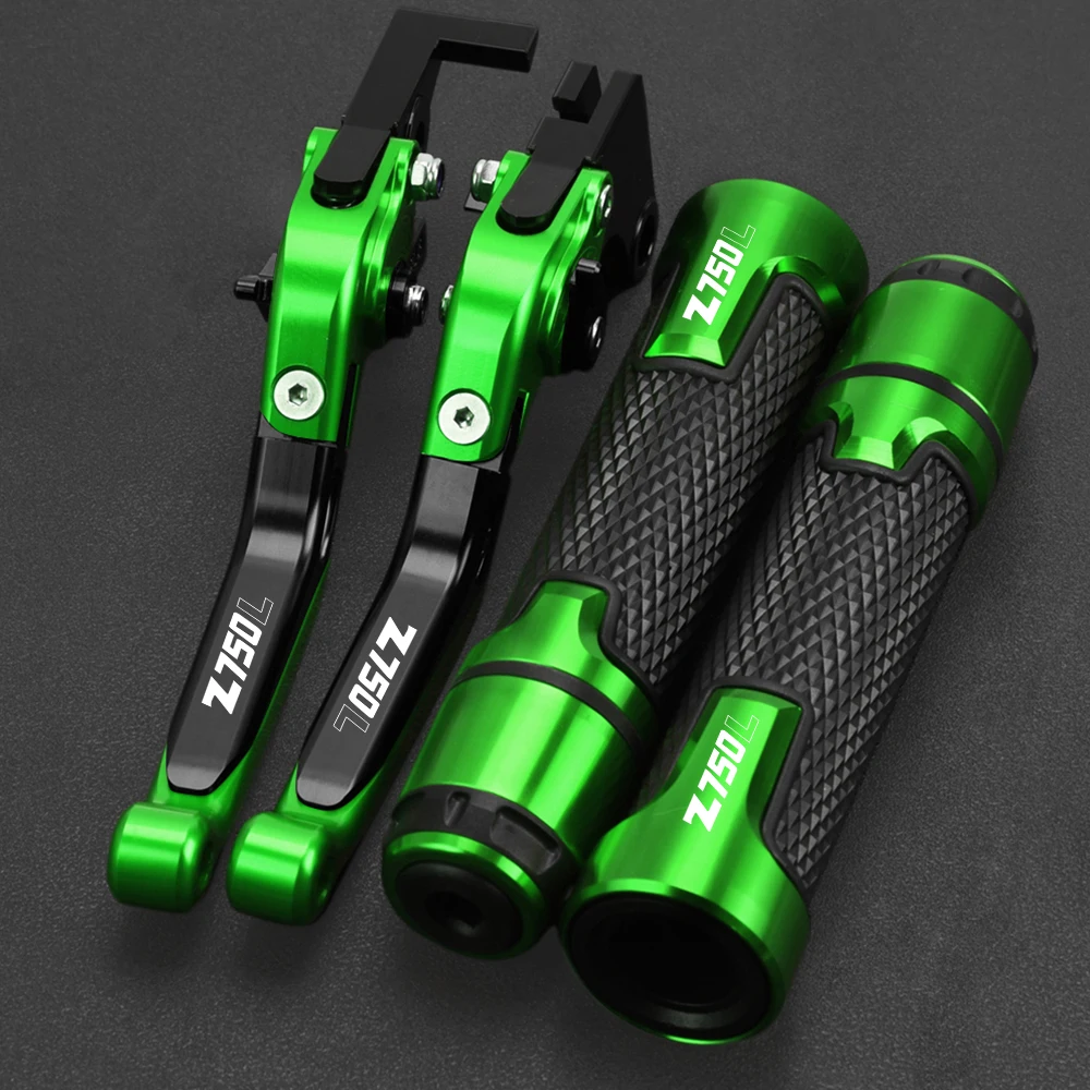 

For Kawasaki Z750L 2007-2010 2009 2008 Z 750L Motorcycle Accessories Adjustable Extendable Brake Clutch Levers Handlebar grips