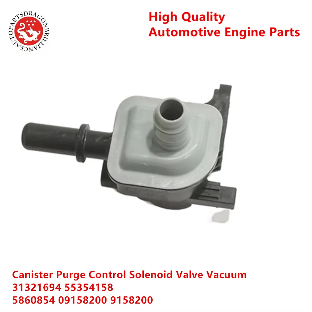 Auto Canister Purge Control Solenoid Valve Vacuum 31321694 55354158 5860854 09158200 9158200 For Volvo S60 2.5L V40 2.0L l4 GAS