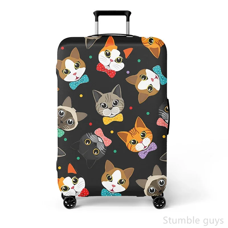 탄력 있는 여행용 수하물 슬리브 보호용 방진 내구성 있는 여행 가방 커버 비행..