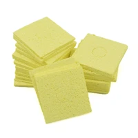 100PCS Soldering Iron Tips Cleaning Sponges High-Quality Heat-Resistant Cleaning Sponge High-Temperature Resistant 2