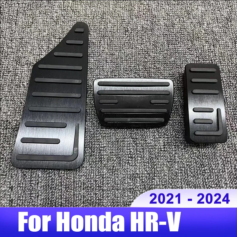 

Для Honda Vezel HR-V HRV EL RS 2021 2022 2023 2024 автомобильный акселератор тормоз подножка педали крышка Нескользящие колодки аксессуары