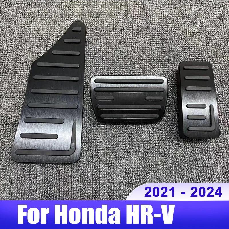 

For Honda Vezel HR-V HRV EL RS 2021 2022 2023 2024 Car Accelerator Brake Foot Rest Pedals Cover Non-slip Pads Accessories