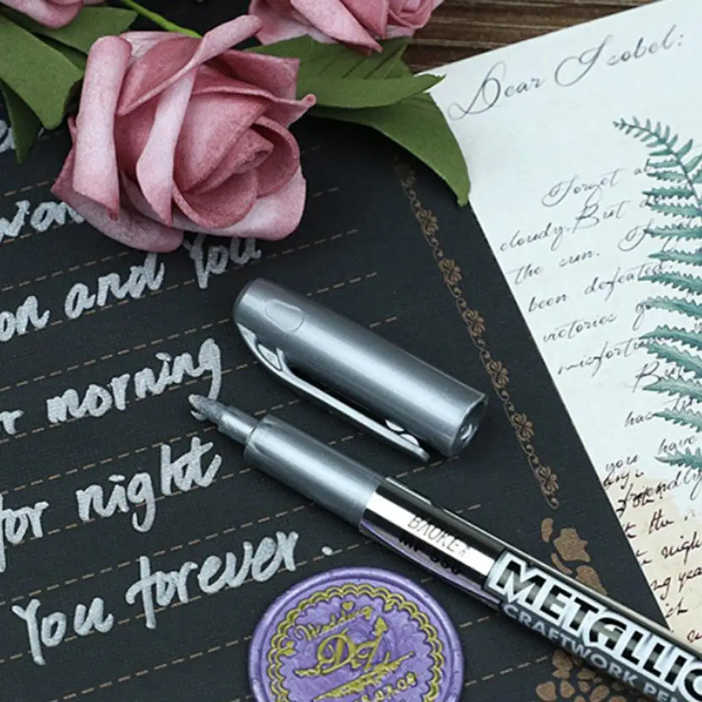 Paint Seal Pen Graffiti Creative Wax Stamp Pen for Gift Box Decoration and Personalized Wax Seals