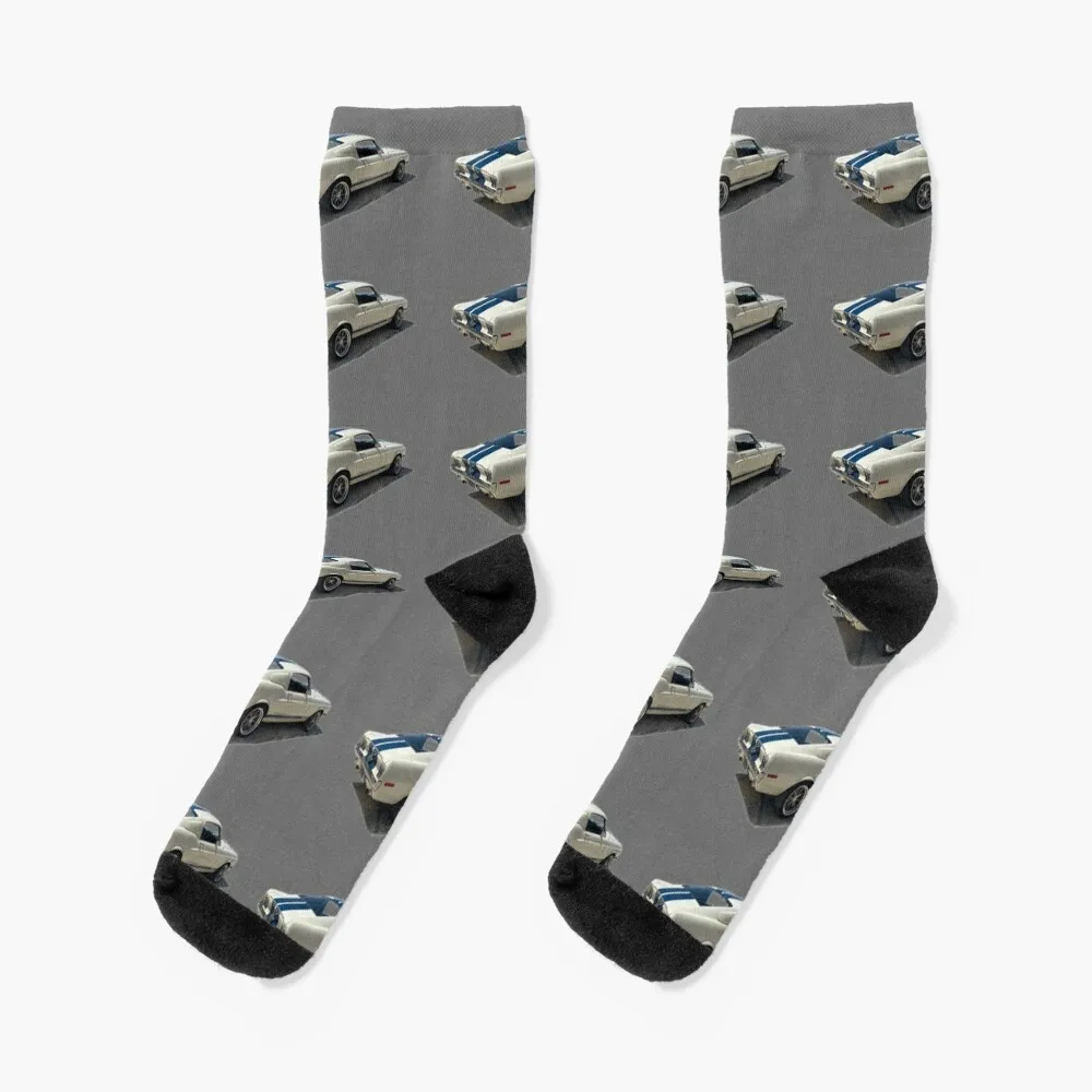 

Shelby Mustang GT350 back Socks Stockings compression FASHION Ladies Socks Men's