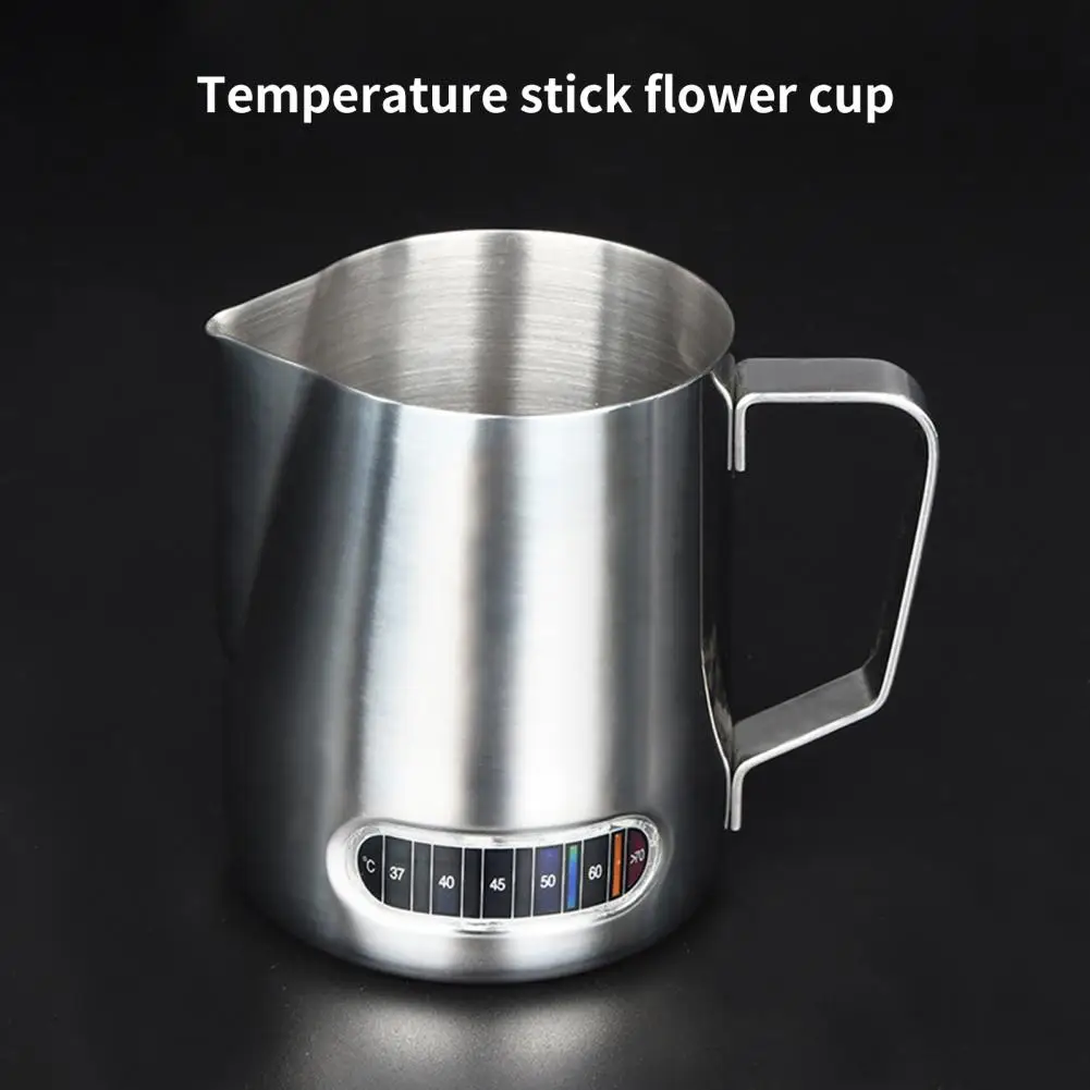 Milk Frothing Pitcher Stainless Steel Milk Frothing Cup Coffee Frother Cup  600ml