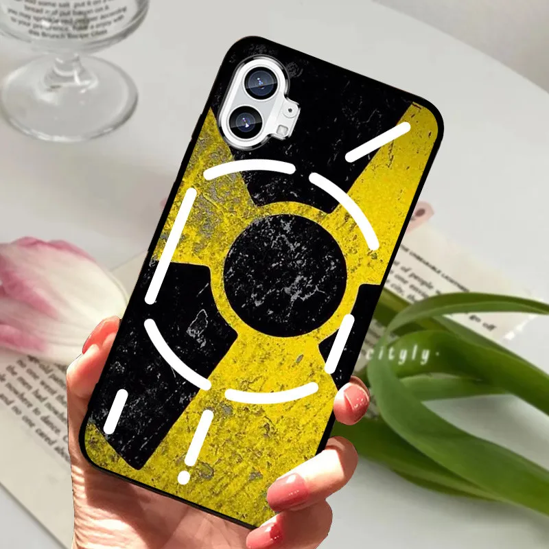 Shockproof Black Bumper Back Phone Case