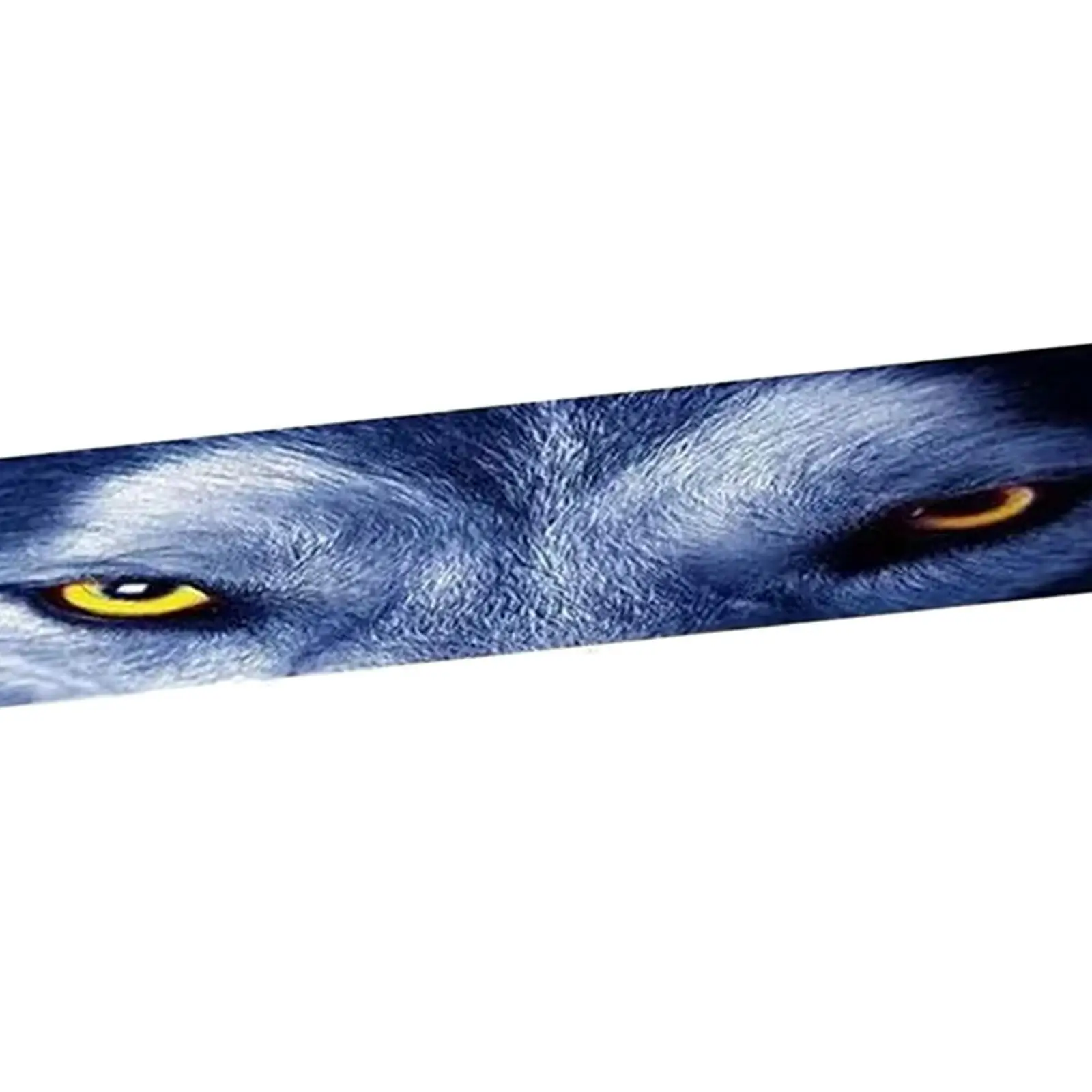 

Creative Eyes Front Windshield Stickers Visor strips Eye design Cat Eyes Blue