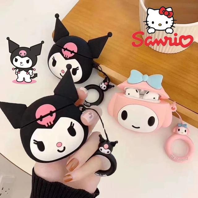 Sanrio Kuromi Airpods Pro Case - Cartoon Wireless Bluetooth Headset Case Airpods  1 - Aliexpress