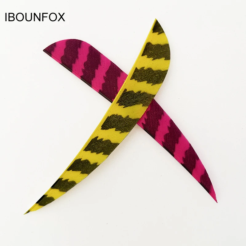 

50Pcs 4 inch Tureky Feather Arrow Fletchings for DIY Arrow Archery Bow Vanes Accessories