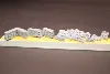 1/72 Scale Die-cast Resin Figure Tank Vehicle Sandbag Scene Layout Model Assembly Package Free Shipping (unpainted) 1