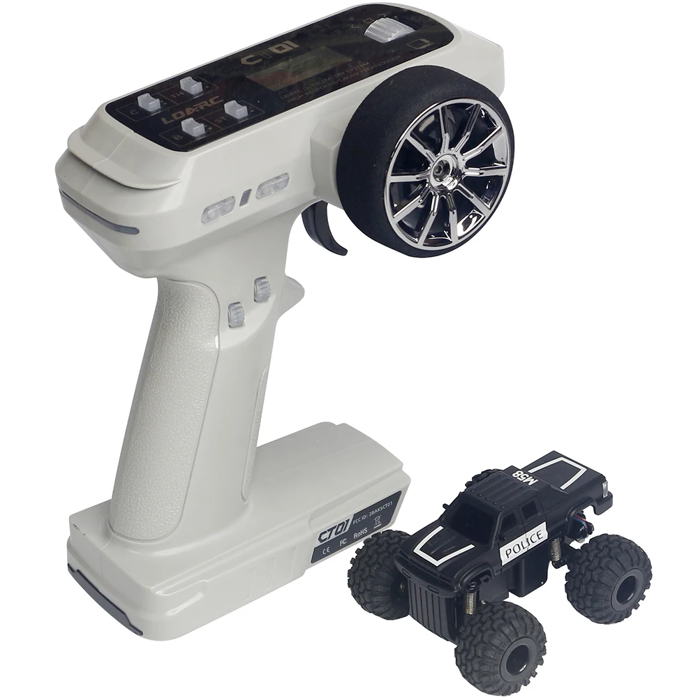 LDARC M58 1:58 2.4G Mini 6Axes Off-Road Vehicle Desktop Remote Control Vehicle RTR for Kids Toys 6
