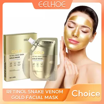 Gold Retinol Snake Venom Peel Off Mask Remove Blackheads Deep Cleansing Shrink Pores Moisturizing Facial Mask Skin Care Products 1