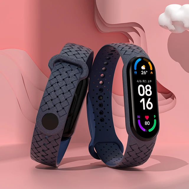 Sport Watchband for Xiaomi Mi Band 7 bracelet silicone Miband 5 6  Replacement wrist pulsera correa mi band 7 6 3 4 5 watch strap - AliExpress