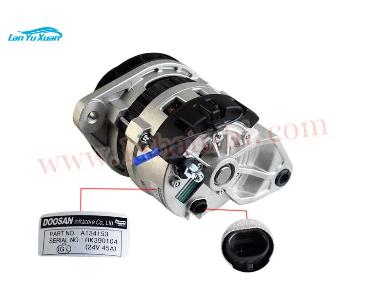 Forklift Parts 24V Alternator A134153 For D35/45S/DB58