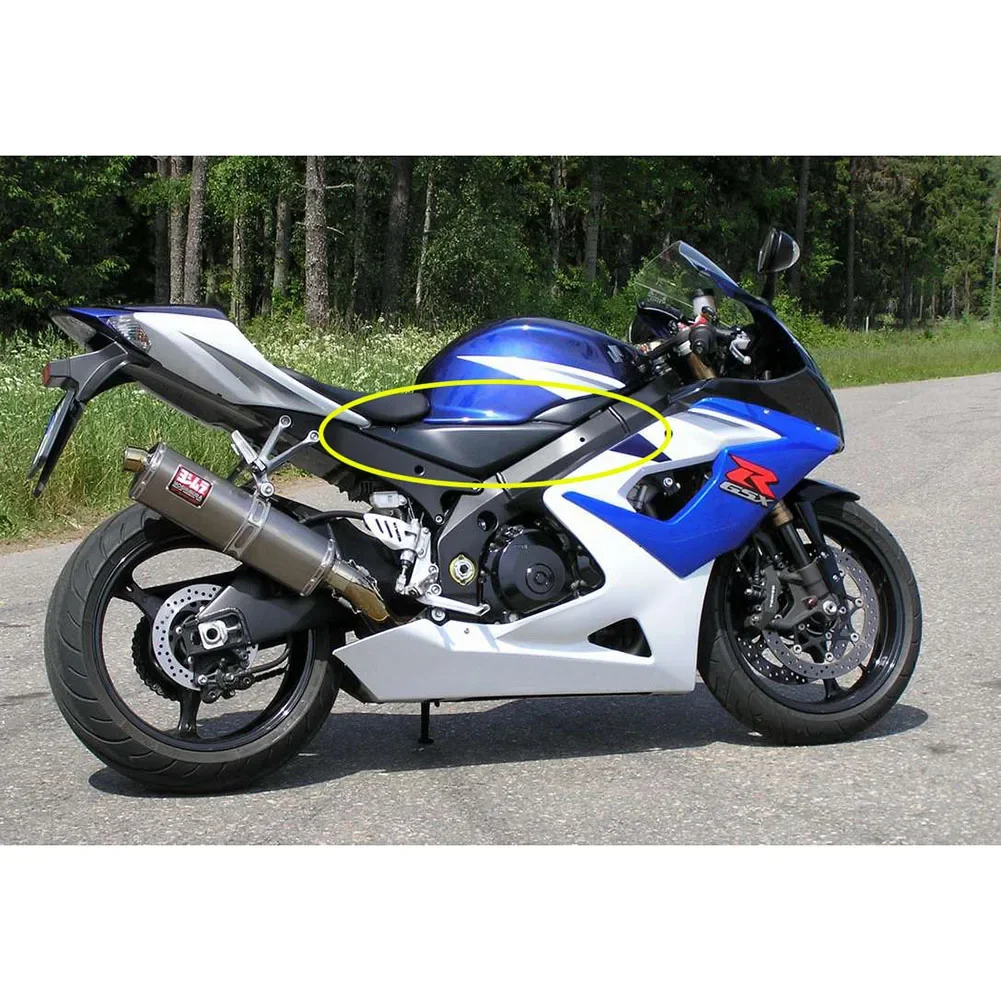 Motorcycle Carbon Fiber TANK SIDE FAIRING PANEL GAS TANK COVER FOR SUZUKI GSXR1000 2007 2008 K7