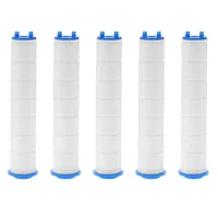 5PCS PP Cotton Shower Head Filters Handheld Bathroom Showering Shower Head Accessories 115mm Universal Filter Replacement 1