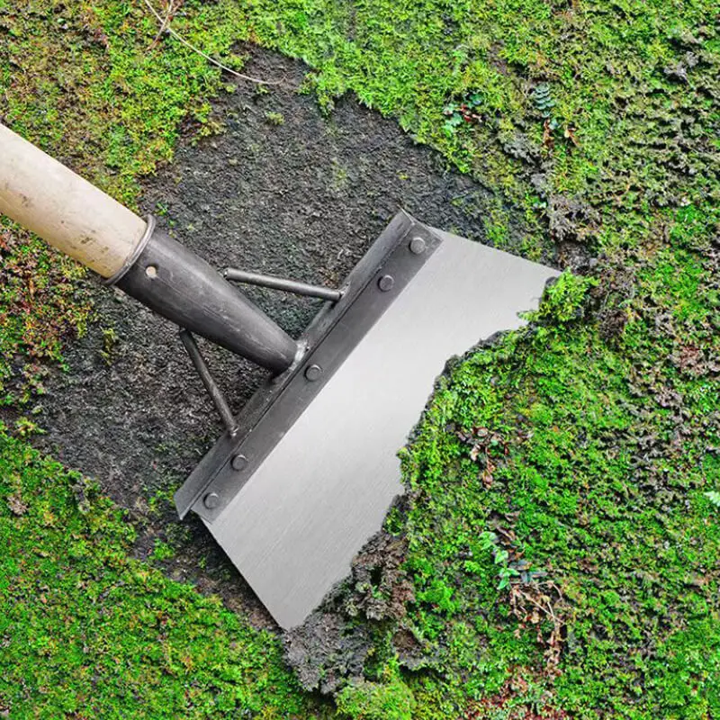Multi-Use Cleaning Shovel Head Pig Farm Pigeon Chicken Coop Manure Shovel Stainless Steel Weeding Garden Hand Shovel 2