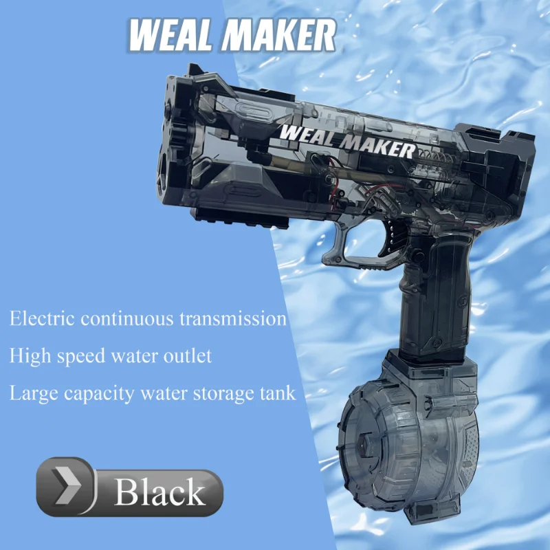 Fullyautomatic Continuous Firing Electric Water GunSummer New Children's Water Gun Large CapacityPool SummerToy ForGiftstoys 2