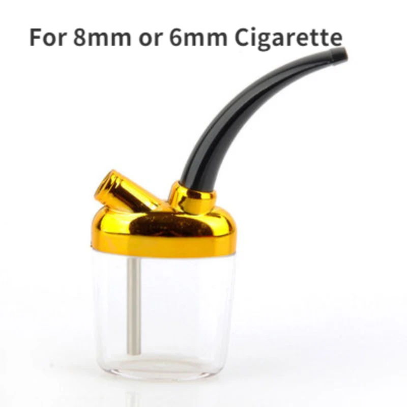 Pipe Smoke Smoking Pipe Pipas Mini Hookah Filter Water Pipe Men's Cigarette  Holder Smoking Accessories Gadgets For Men Gift - Cigarette Accessories -  AliExpress