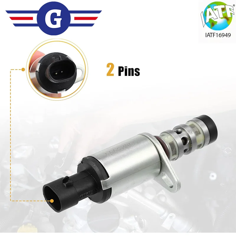 Pair Camshaft Timing Solenoid Control Valve VVT For Chevrolet Astra Aveo Aveo5 Cruze Sonic Trax 1.6L 1.8L 12992408 1235299