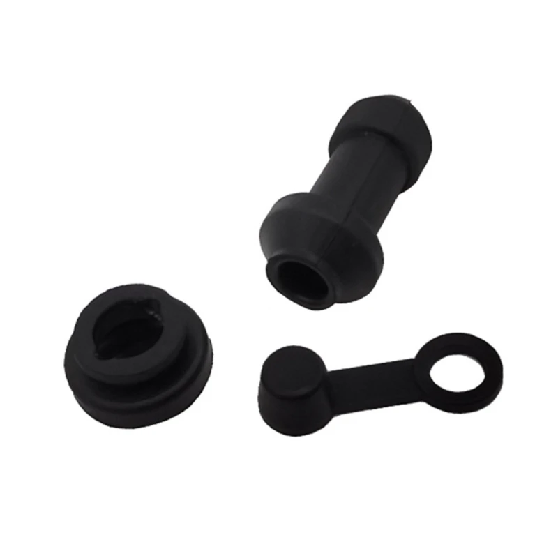 

Motorcycles Scooter Brake Upper & Lower Caliper Shock Absorbers Sleeve Dust Cover Disc Brake Cap Universal
