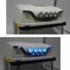 Front LED Light Roof Sun Visor Dome Lamp for Tamiya 1/14 RC Truck Scania 770s Actros Volvo Tractor RC Trailer LESU Tamiya Parts 4