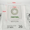 Original Authentic FESTOOL Dust Collection Bag For 26 Liter Dust Bucket 36L Dust Collector Vacuum Cleaner Dust Collection Bag 3