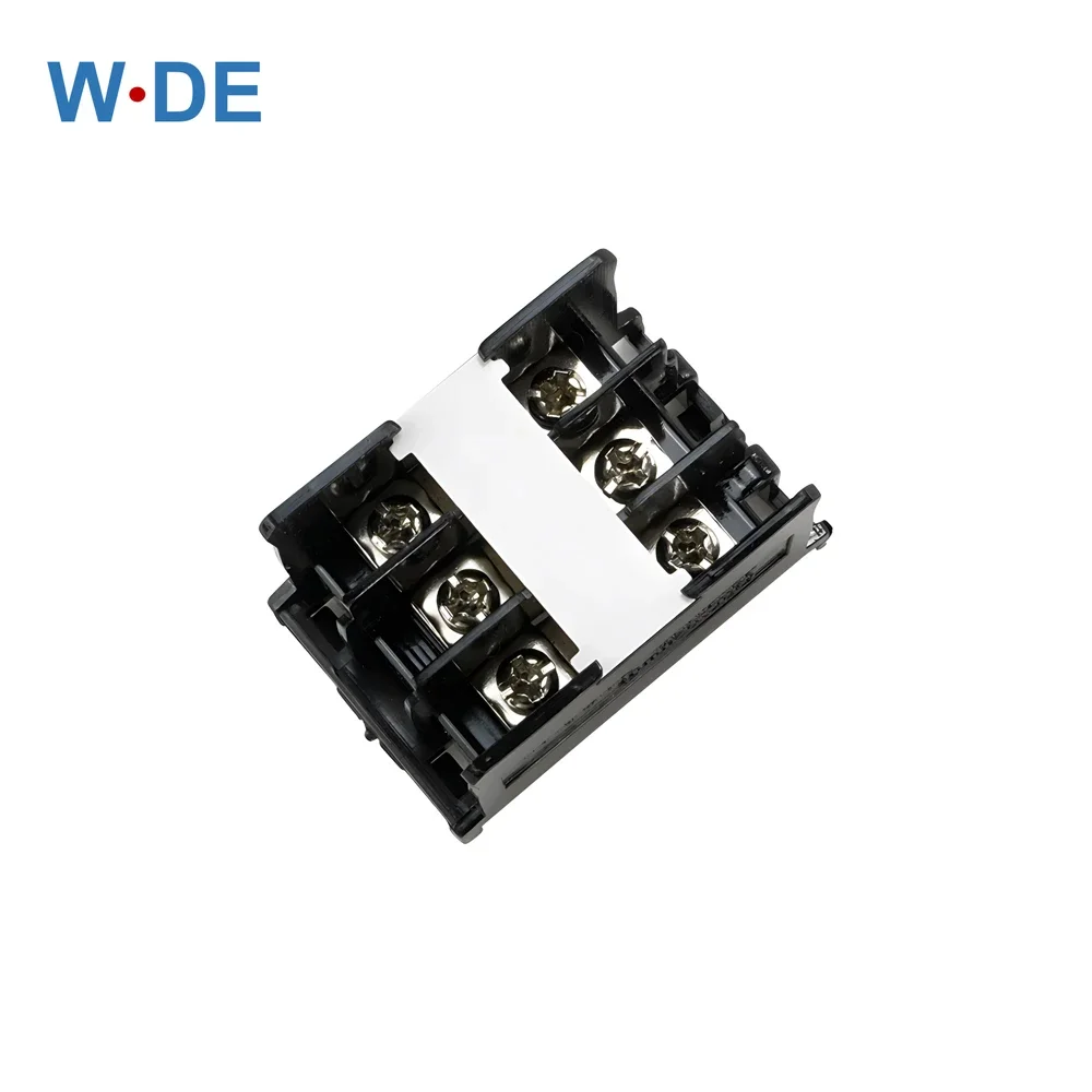 DIN Rail Terminal Block DIN Rail 1 Piece DIN Rail Terminal Block IN Type Junction Box 600V 20/30/50/60/90/130/240A Split High Current Brass Wire Connector