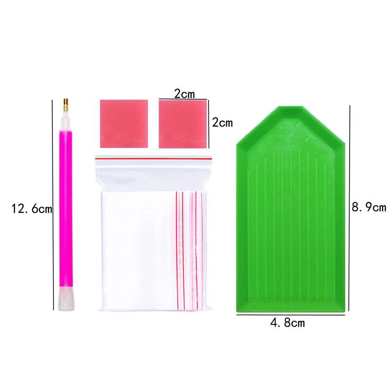 8 Grid Palette Diamond Painting Tray Kits Large Capacity Drill Plate Diamond Painting Accessories Beading Plates Point Drill Pen diamond painting accessories,diamond painting storage box,diamond painting tool set