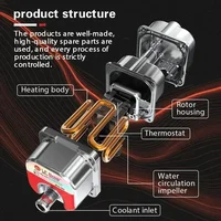 Chauffage de moteur de voiture diesel, préchauffeur antigel, liquide de refroidissement de camion, chauffage de stationnement, accessoires de chauffage de voiture, 3000W, 220V 5