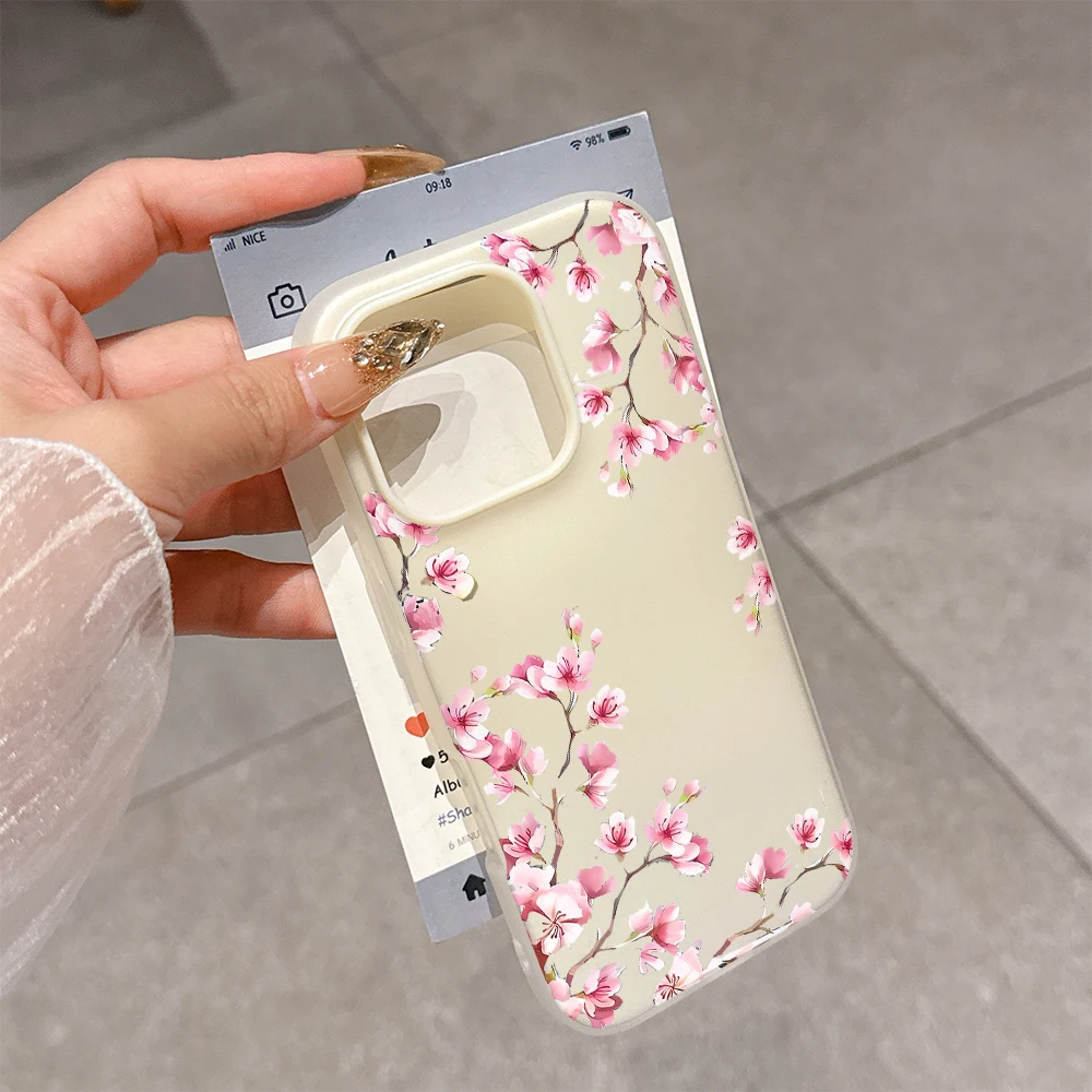 Cherry Blossom Design Protective Phone Case