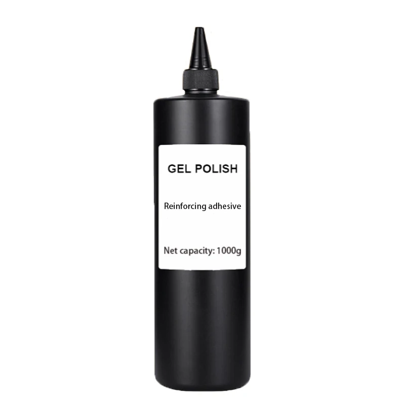 1kg Large Capacity Removable Primer Nail Enhancement Semi Permanent Art Varnish Wash Free Seal Nail Gel Matte Seal
