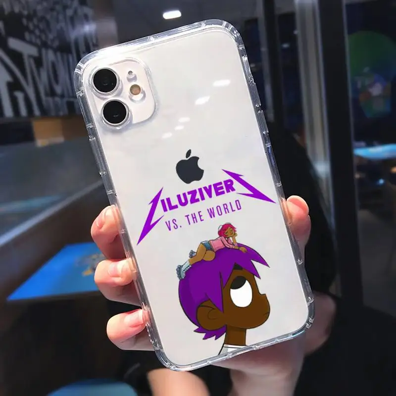 Lil Uzi Vert Eternal Atake Cartoon Clear Silicone Phone Case Cover