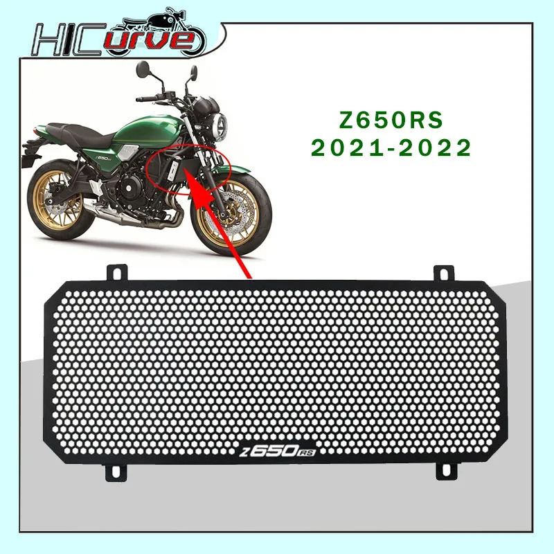 

Motorcycle Radiator Guard Protector Grille Grill Protective Cove For KAWASAKI Z650RS Z 650RS 2020 2021 2022 2023