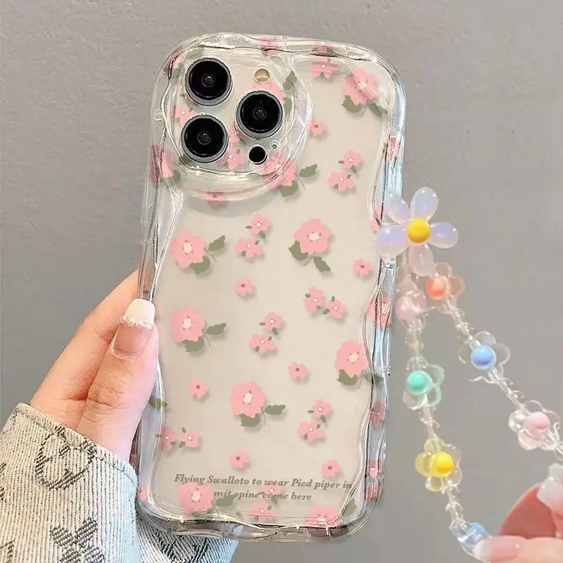 Floral Bracelet Wavy Design Phone Case